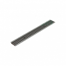 Решетка к лотку ячеистая Basic стальная оцинкованная 2020 1000x136 мм Standartpark