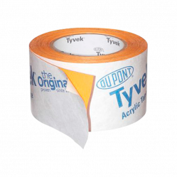Лента соединительная Tyvek Acrylic Tape 60 мм ролик 25 м. односторонняя акриловая
