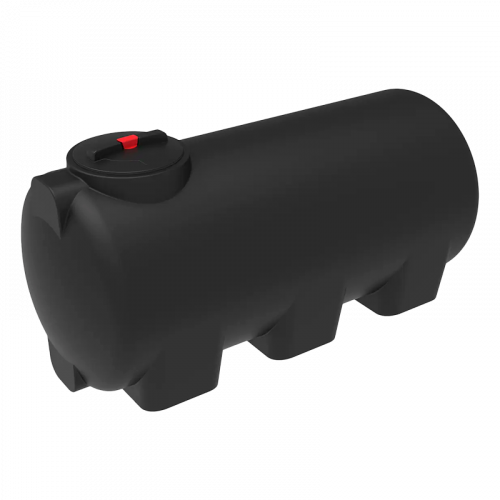 Емкость рециклинговая R 750 H с крышкой с дыхательным клапаном цвет Черный