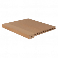 Ступень пустотелая CM Decking ДПК мелкий вельвет Дуб, 3000x345x25 мм
