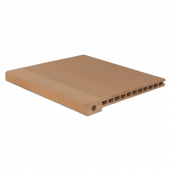 Ступень пустотелая CM Decking ДПК мелкий вельвет Дуб, 3000x345x25 мм