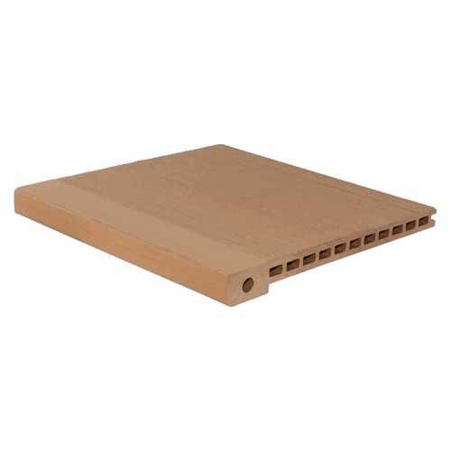 Ступень пустотелая CM Decking ДПК мелкий вельвет Дуб, 3000x345x25 мм