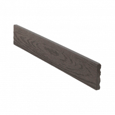 Торцевая доска CM Decking NATUR ДПК текстура дерева Чёрное дерево, 2000x50x10 мм