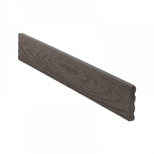 Торцевая доска CM Decking NATUR ДПК текстура дерева Чёрное дерево, 2000x50x10 мм