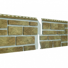 Фасадная панель Ю-Пласт StoneHouse S-Lock Таганай Вулканический