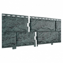 Фасадная панель Ю-Пласт StoneHouse Камень Изумрудный