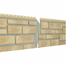 Фасадная панель Ю-Пласт StoneHouse S-Lock Таганай Речной