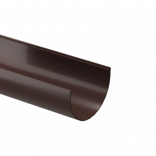 Желоб Docke PREMIUM D120 Шоколад RAL8019 3000 мм