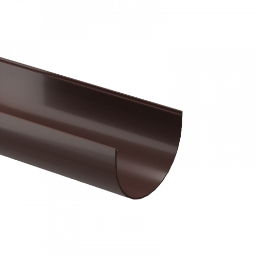 Желоб Docke PREMIUM D120 Шоколад RAL8019 3000 мм