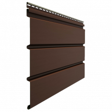 Софит сплошной Docke PREMIUM/STANDARD T4 Каштан 3000 мм