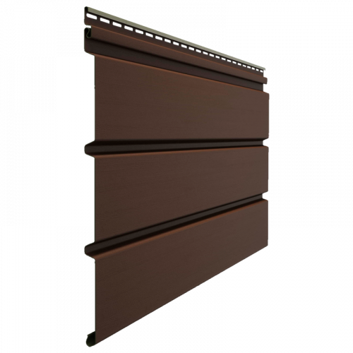 Софит сплошной Docke PREMIUM/STANDARD T4 Каштан 3000 мм