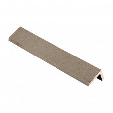 Профиль угловой CM Decking ROBUST ДПК мелкий вельвет Ясень, 50x38 2000 мм