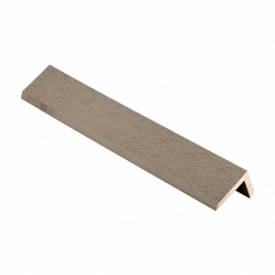 Профиль угловой CM Decking ROBUST ДПК мелкий вельвет Ясень, 50x38 2000 мм