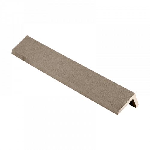 Профиль угловой CM Decking ROBUST ДПК мелкий вельвет Ясень, 50x38 2000 мм