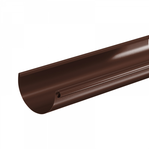 Желоб AquaSystem D125 RAL8017 3000 мм