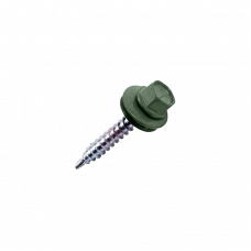 Саморезы кровельные 4,8*70 RR11 / RAL6020 100 шт.