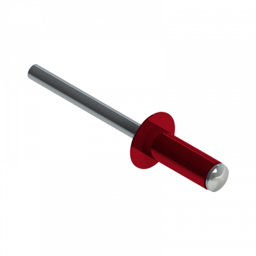 Заклепка оцинков., вытяжная 3,2*8 PE RAL3005 1000 шт.