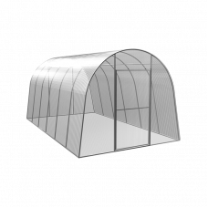 Теплица Сибирская Мини 4x2 м, с УФ-защитой, каркас 20x20 мм, оцинков.