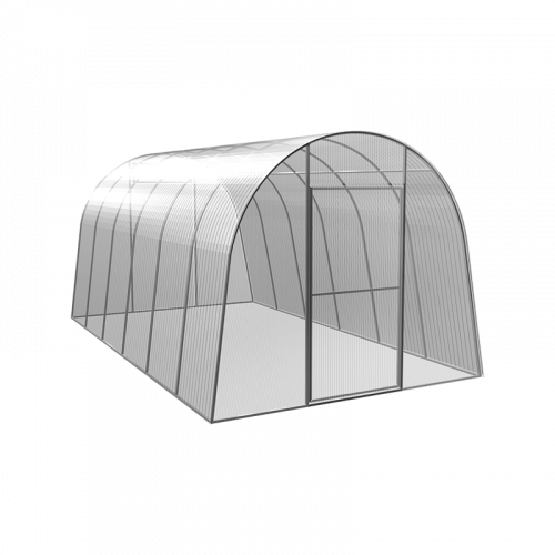 Теплица Сибирская Мини 4x2 м, с УФ-защитой, каркас 20x20 мм, оцинков.