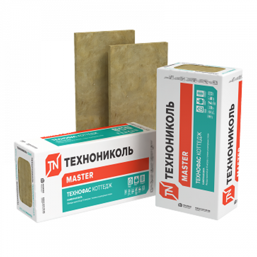 ТехноНИКОЛЬ Технофасад Коттедж плита 1200x600 50 мм 6 шт.