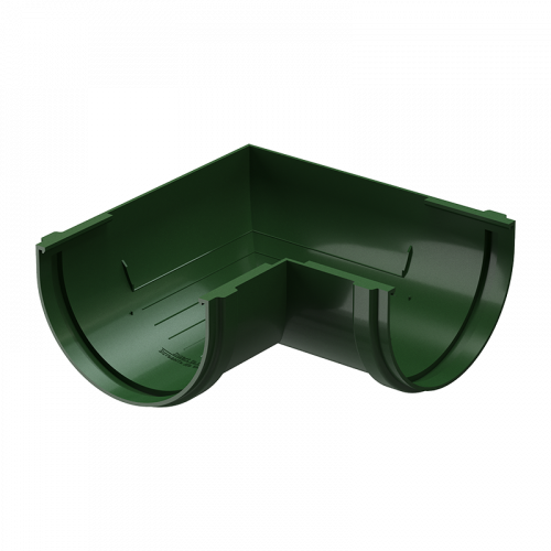 Угол желоба универсальный 90° Docke STANDARD D120 Зеленый RAL6005