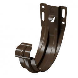 Кронштейн желоба карнизный Docke STAL PREMIUM D125 RAL8017 Каштан 65 мм