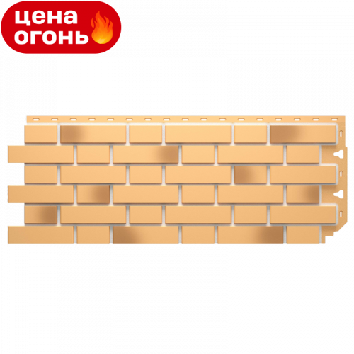 Фасадная панель с текстурой слоистого песчаника