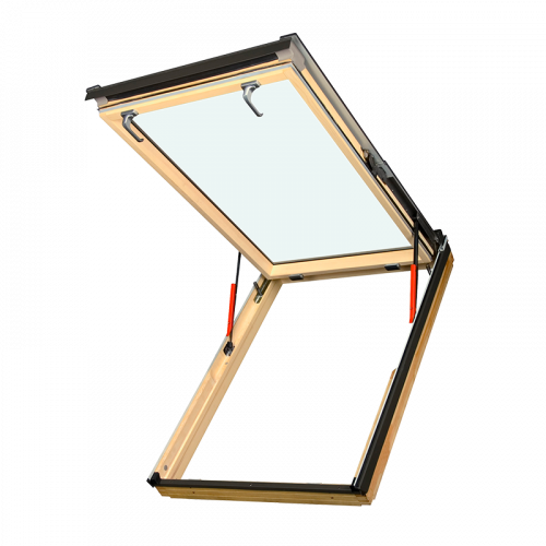 Окно эвакуационное Fakro PROFI 94x140 ручка снизу FEP P2