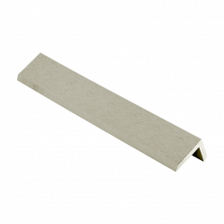 Профиль угловой CM Decking MIX ДПК мелкий вельвет Ясень, 50x38 2000 мм