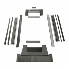 Оклад дымохода GZK AS-38 15° – 60° RAL7022 Fakro