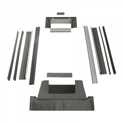 Оклад дымохода GZK AS-38 15° – 60° RAL7022 Fakro