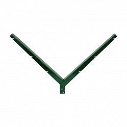 Наконечник для столба V-образный Grand Line 3D Medium PE RAL6005