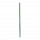 Столб заборный с заглушкой ПВХ Каскад Zn + ППК RAL6005 80x80x3000 мм