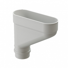 Коллектор Docke LUX D100 Пломбир RAL9003