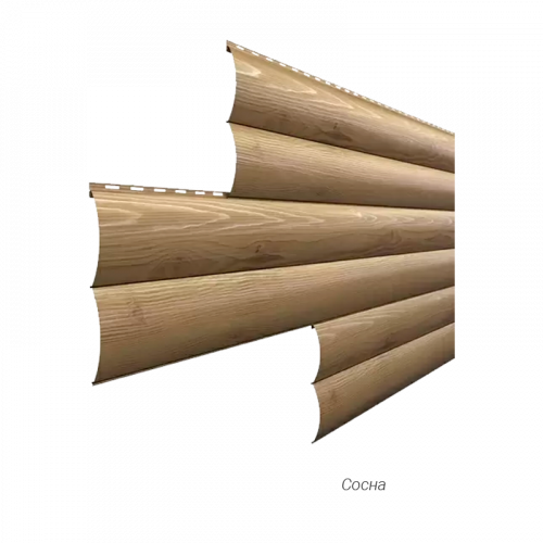 Сайдинг Woodstock Металл Профиль 0,5 мм покрытие Ecosteel® Textur заказной цвет