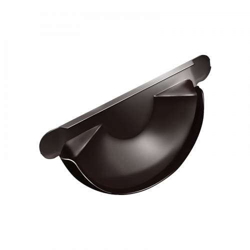 Заглушка желоба Grand Line D125 RAL8017 Коричневый