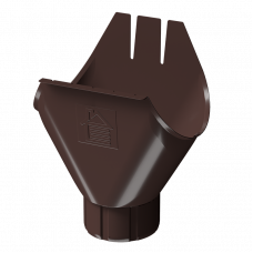 Воронка Docke STAL PREMIUM D125 RAL8019 Шоколад
