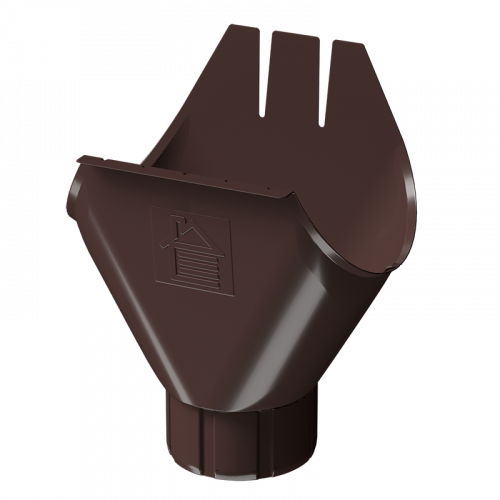 Воронка Docke STAL PREMIUM D125 RAL8019 Шоколад