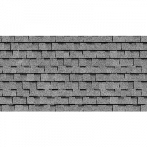 Гибкая черепица Shinglas ТехноНИКОЛЬ Ранчо Серый ламинированная 2 м²