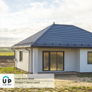 Фасадная панель Ю-Пласт StoneHouse Кварцит Светло-серый