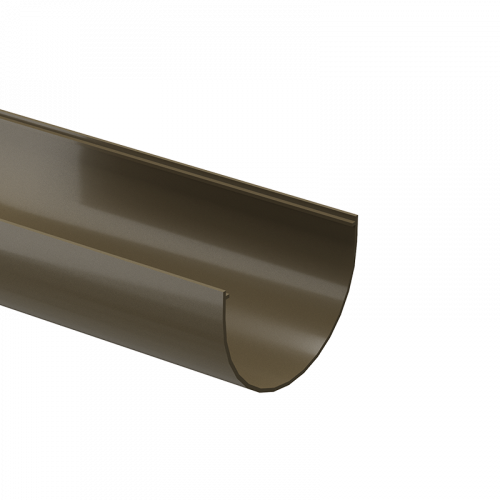 Желоб Docke PREMIUM D120 Каштан RAL8017 3000 мм