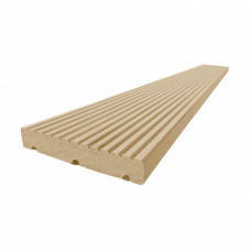 Планка боковая Вечное Дерево SLIM/Стандарт ДПК мелкий вельвет Бамбук, 3000x65x12 мм