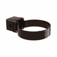 Хомут трубы Kliker Grand Line ПВХ Система D87 Коричневый RR32
