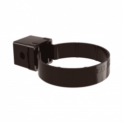 Хомут трубы Kliker Grand Line ПВХ Система D87 Коричневый RR32