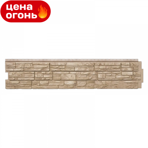 Фасадная панель Я-Фасад Крымский сланец Жемчуг