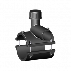 Седелка электросварная с фрезой для врезки D110/32 SDR11 Eurostandard