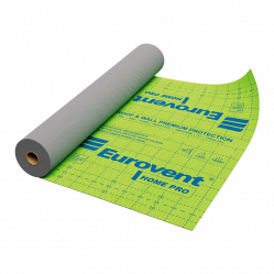 Мембрана Евровент (Eurovent) HOME PRO гидро-ветрозащитная супердиффузионная 135 г/м² 75 м²