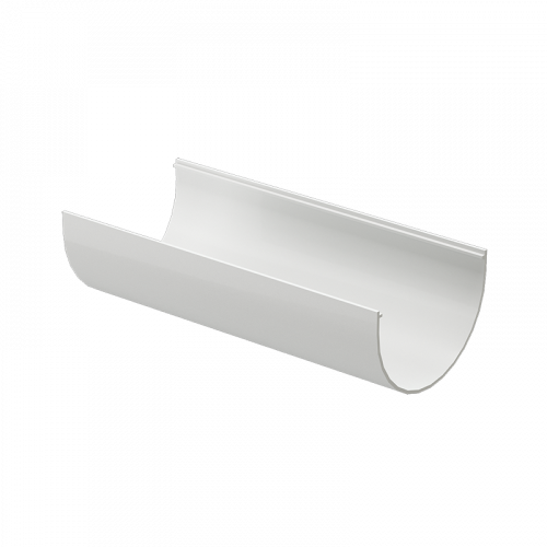 Желоб Docke STANDARD D120 Белый RAL9003 2000 мм