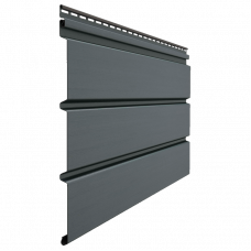 Софит сплошной Docke PREMIUM/STANDARD T4 Графит 3000 мм