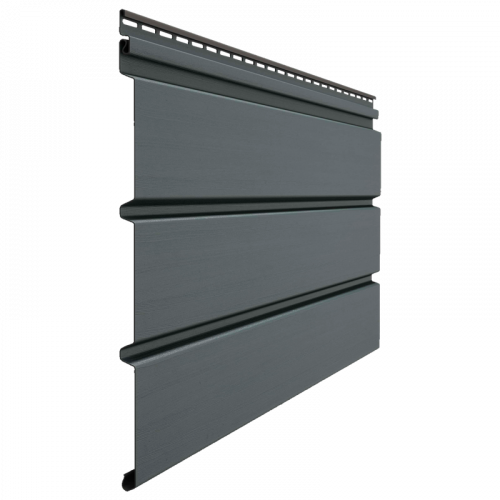 Софит сплошной Docke PREMIUM/STANDARD T4 Графит 3000 мм